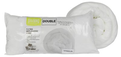 Living - Antibacterial 75 Tog - Duvet - Double